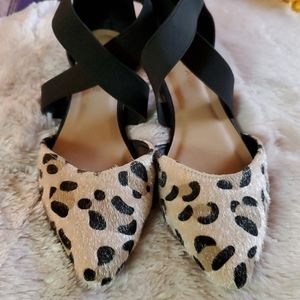 Rampage leopard flats NWOT great for fall